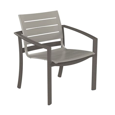 Shop authentic tropitone seating and building and garden elements from the world's best dealers. Tropitone Kor Aluminum Slat Dining Chair | 891724MS
