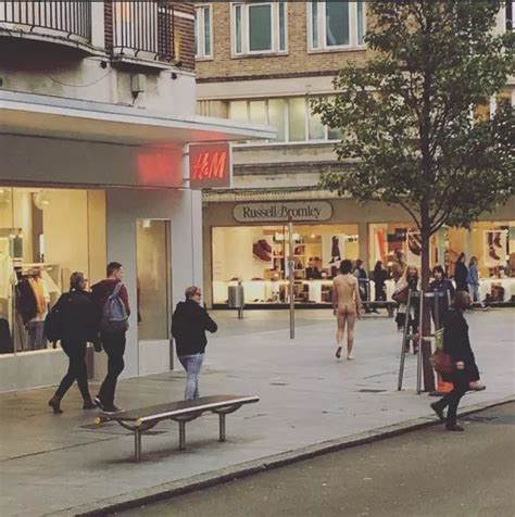 Armed Police Arrest Naked Man Spotted Strolling Through Exeter City Centre Plymouth Live