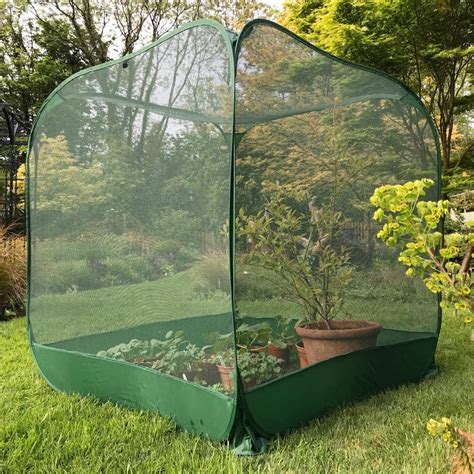 Gardenskill Pop Up Fruit Cage And Brassica Grow House Bird And Butterfly Mesh Plant Protection