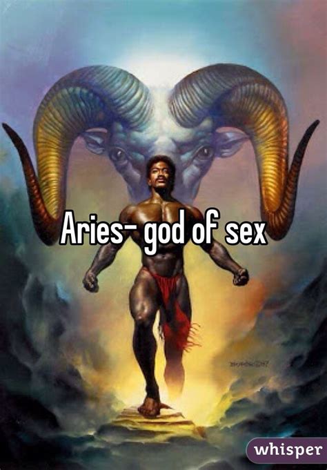 Aries God Of Sex