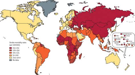 Global Variation In Stroke Burden And Mortality Estimates From