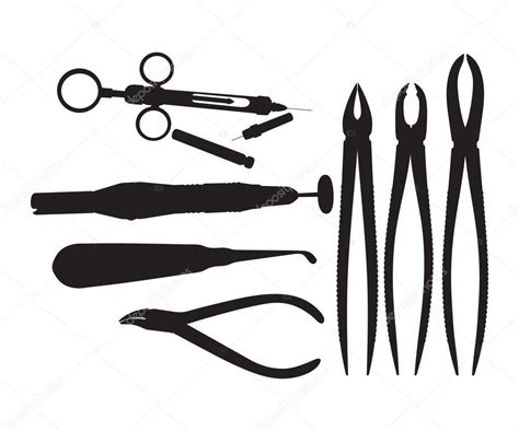 Surgical Instruments Stock Vector Image By ©uolis 9398051
