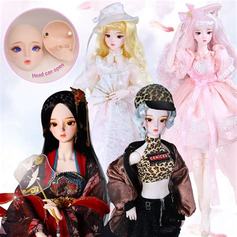 Dream Fairy 13 Bjd Doll Full Set Princess Dress 34 Joints 62cm Ball