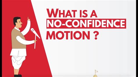 Explained What Is A No Confidence Motion Factly Youtube