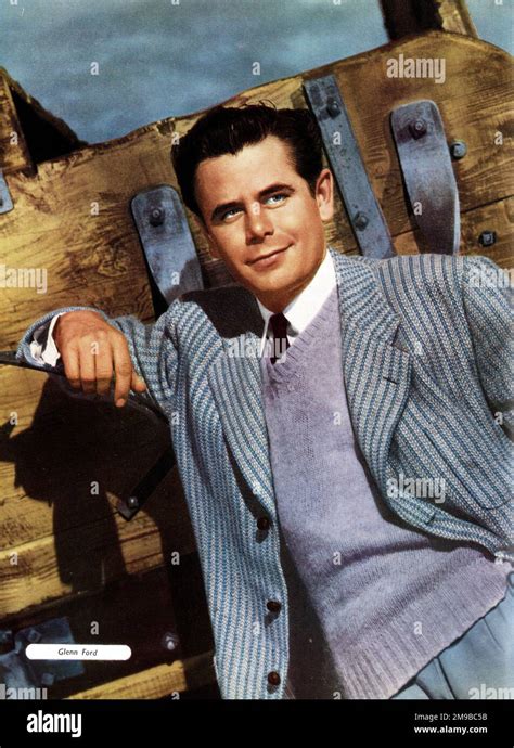 With Actor Glenn Ford Hi Res Stock Photography And Images Alamy