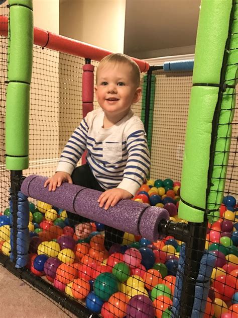 Adjust the strength of the flames through an app on your phone, it is smokeless and easy to transport. Do It Yourself: Ball Pit | Diy playroom, Kids playroom ...