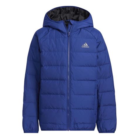 Buy Adidas Junior Frosty Winter Down Hooded Jacket Victory Blueblack