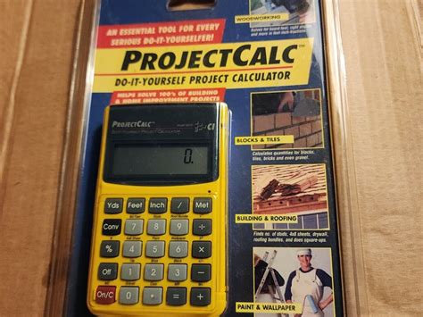 Calculated Industries Projectcalc Do It Yourself Project Calculator