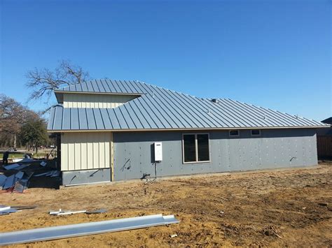 Galvalume Standing Seam Roof Metal Is Finished And It Looks Great