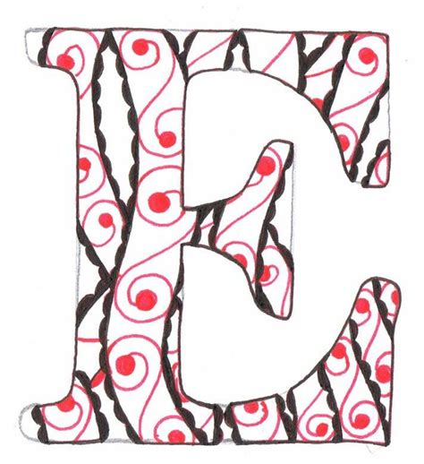 Creative Doodling With Judy West Braided Alphabet Distructions Cliparts Co