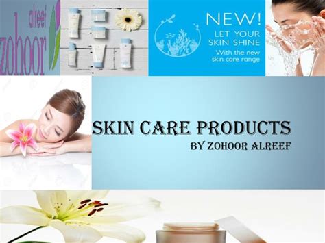 Ppt Skin Care Products Powerpoint Presentation Id7460576