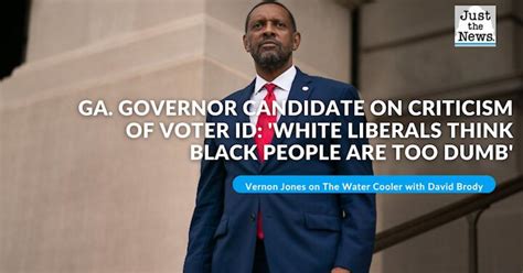 Ga Governor Candidate On Criticism Of Voter Id White Liberals Think
