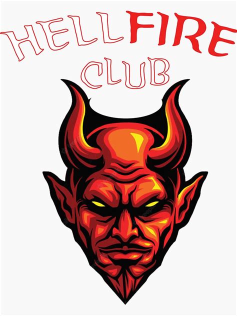 Hellfire Club Black Essential T Shirt Sticker For Sale By Tahach