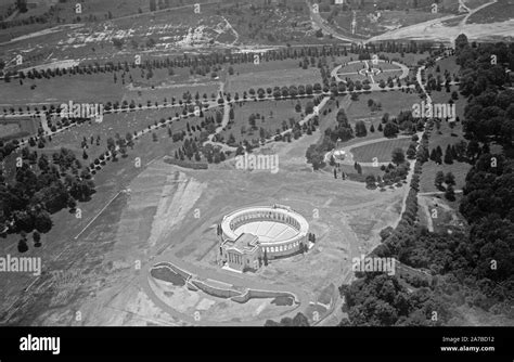 Washington Dc History Arlington National Cemetery Aerial View Ca