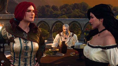 Yennefer And Triss And Geralt At The Witcher 3 Nexus Mods And Community