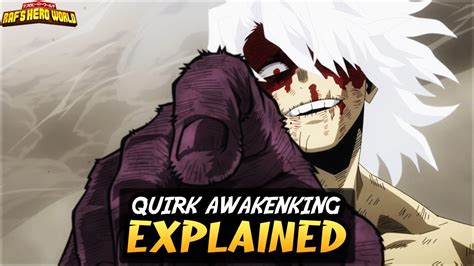 Quirk Awakening Explained The Secret Power Of Quirks My Hero