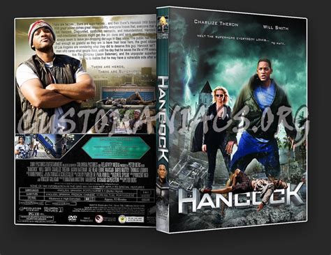 The script, which holds together far better than most superhero movies, has a propulsive plot, good dialogue, some compassion for its characters. Hancock dvd cover - DVD Covers & Labels by Customaniacs ...