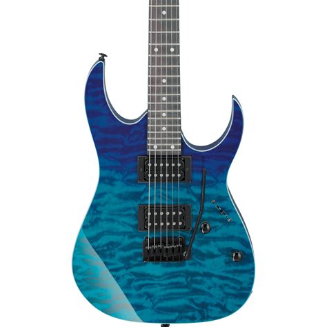 Ibanez Grg120qasp Gio Blue Gradation Electric Guitar Kaufen Bax Shop