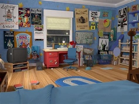 Andys Room Complete 3d Model Cgtrader