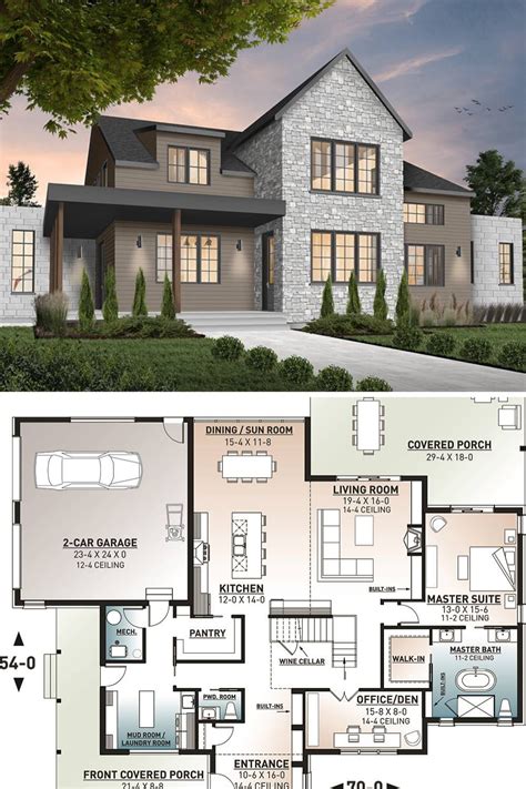 House Plans For 2 Story Homes House Plans