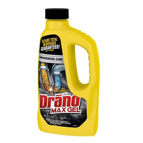 Melts most grease clogs in minutes, but it's also great on hair, soap scum. Drano MAX GEL COMMERCIAL LINE | Kitchen sink, Garbage ...