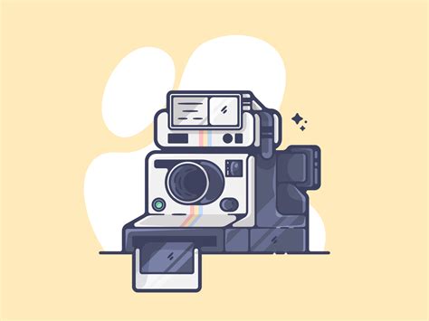 Polaroid Camera By Jesse Mann On Dribbble