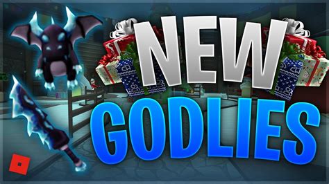 New Christmas Godlies Frostbite And Icey In Mm2 Roblox Murder Mystery 2