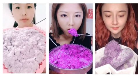 Purple Ice Eating Asmr Youtube