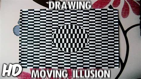 Drawing Moving Illusion Simple Trick Art Sandy Sandy Youtube