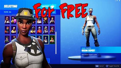 How To Get Recon Expert Skin For Free In Fortnite