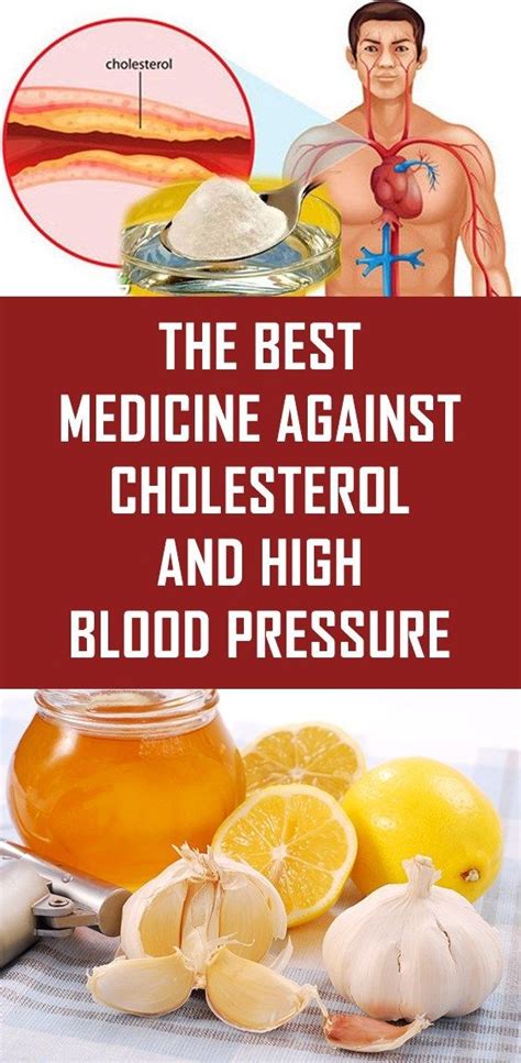 The Best Medicine Against Cholesterol And High Blood Pressure Blood