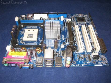P4vm800 Asrock Socket 478 Intel P4 Processor Motherboard