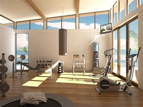 Aparatos de gym gimnasio aparatos maquinas de gimnasio maquinas de gym salas de ejercicio en casa. Monta tu gimnasio en casa con mucho estilo | Vivir Hogar