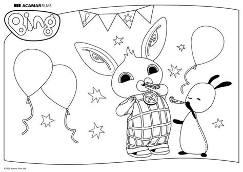 Bing And Flop Coloring Pages