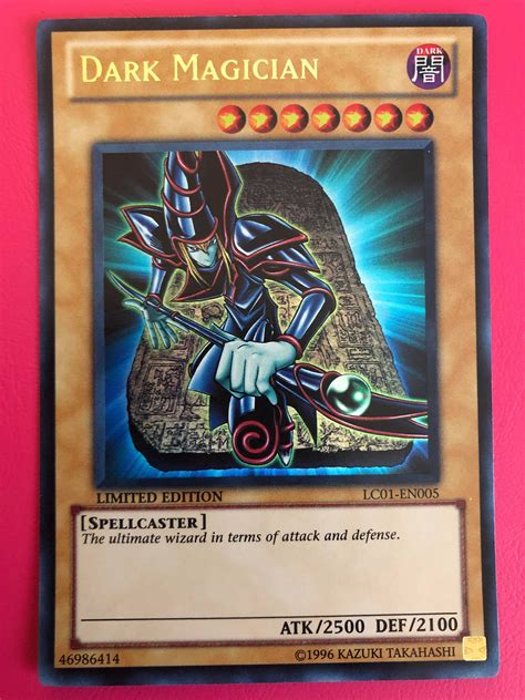 Toys And Hobbies Dark Magician Lc01 En005 Ultra Rare Limited Edition