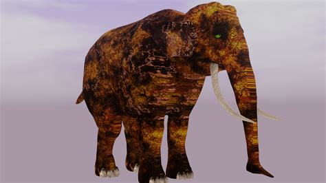 Artstation Elephant Maximus Asurus Game Assets