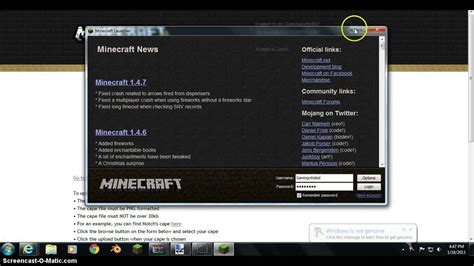 Check spelling or type a new query. Minecraft McCapes mod download tutorial - YouTube