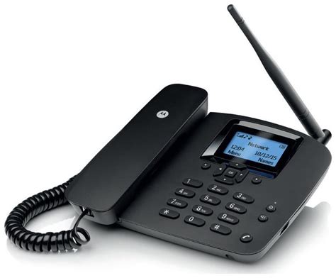 Buy Motorola Fw200l Single Sim Cordless Landline Phone Black Online