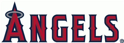 Los Angeles Angels Wordmark Logo American League Al Chris Creamer