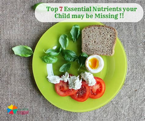 Top 7 Essential Nutrients Your Child May Be Missing My Little Moppet