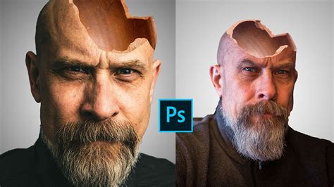 Hollow Head Effect Photoshop Effect Photoshop Tutorial Youtube