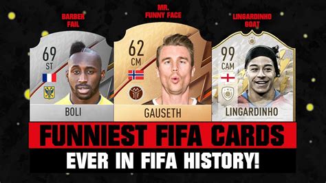 Funniest Fifa Cards Ever 😂😜 Ft Gauseth Boli Lingardinho Etc