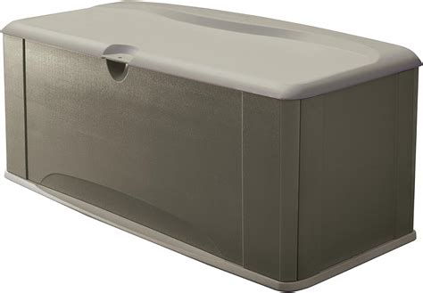Rubbermaid 5e39 X Large Deck Box With Seat Sandstone Amazonca Patio