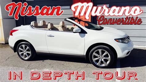 Yes Its A Nissan Murano Convertible And You Could Buy It Rare