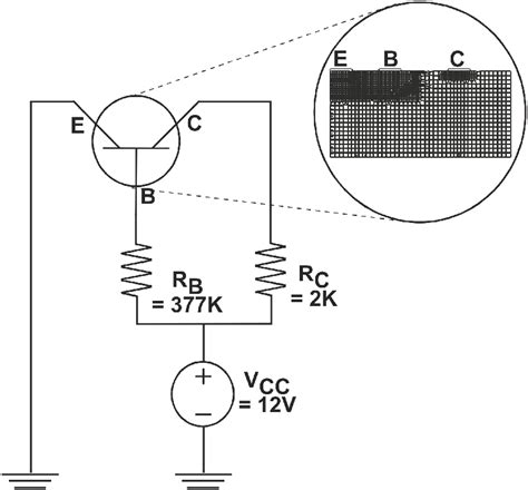 Bipolar Transistor Circuit Eemitter Bbase Ccollector Download