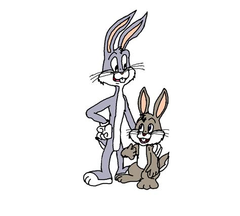 Bugs And Clyde Bunny Uncle And Nephew By Warner Bros Looney Tunes Fan