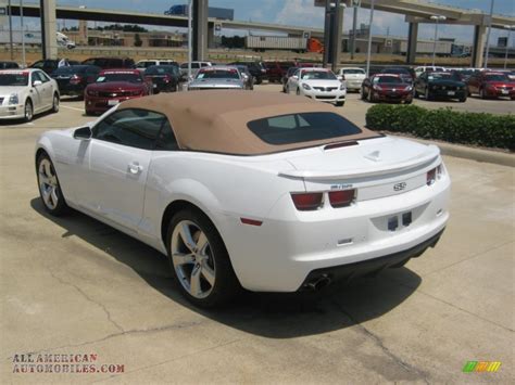 2011 Chevrolet Camaro Ssrs Convertible In Summit White Photo 11