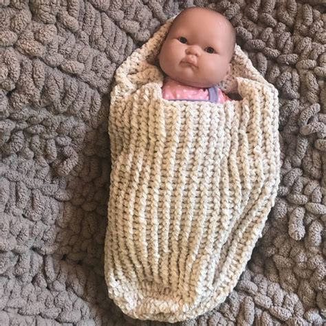 Crochet Baby Cocoon Hookingisalifestyle