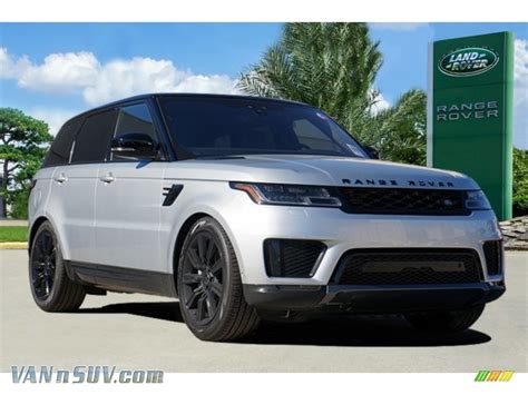 2020 Land Rover Range Rover Sport Hse In Indus Silver Metallic Photo 5