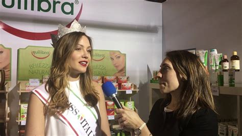 Festival Di Sanremo Intervista A Miss Italia 2017 Youtube